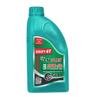 DRIFT 4T 20W-50 API-SL premium 4-stroke motorcycle engine oil offering superior protection under extreme operating conditions. Ideal for high-performance motorcycles, providing outstanding protection against engine wear, oxidation, and high-temperature breakdown. Exceeds API SL standards for superior engine cleanliness and reliability.